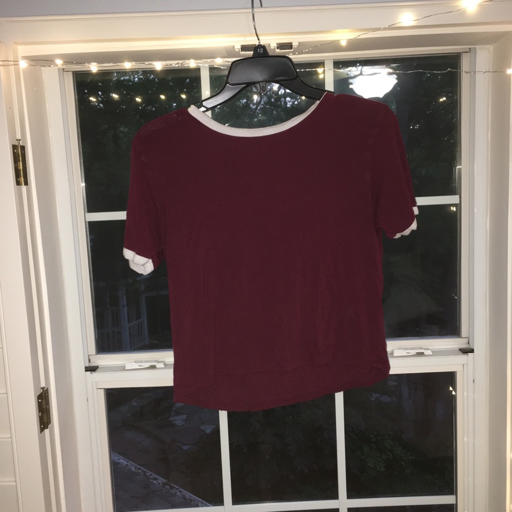 Maroon top - Picture 2 of 2